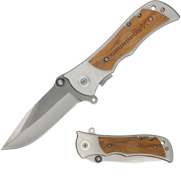 KST47812 Denali Expedition Folding KNIFE With Custom Imprint